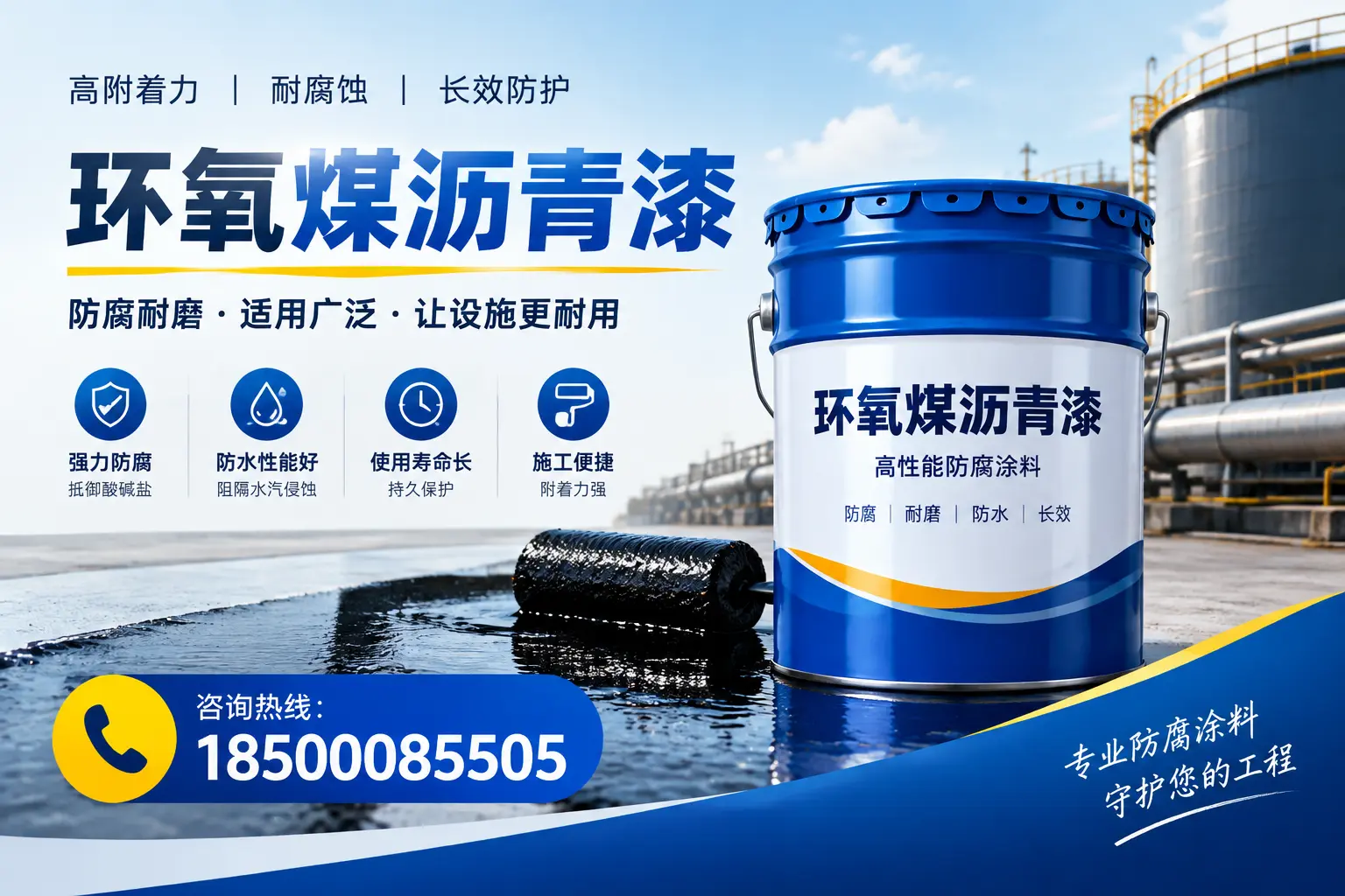 环氧煤沥青漆与其他涂料的对比分析，助力六安企业决策